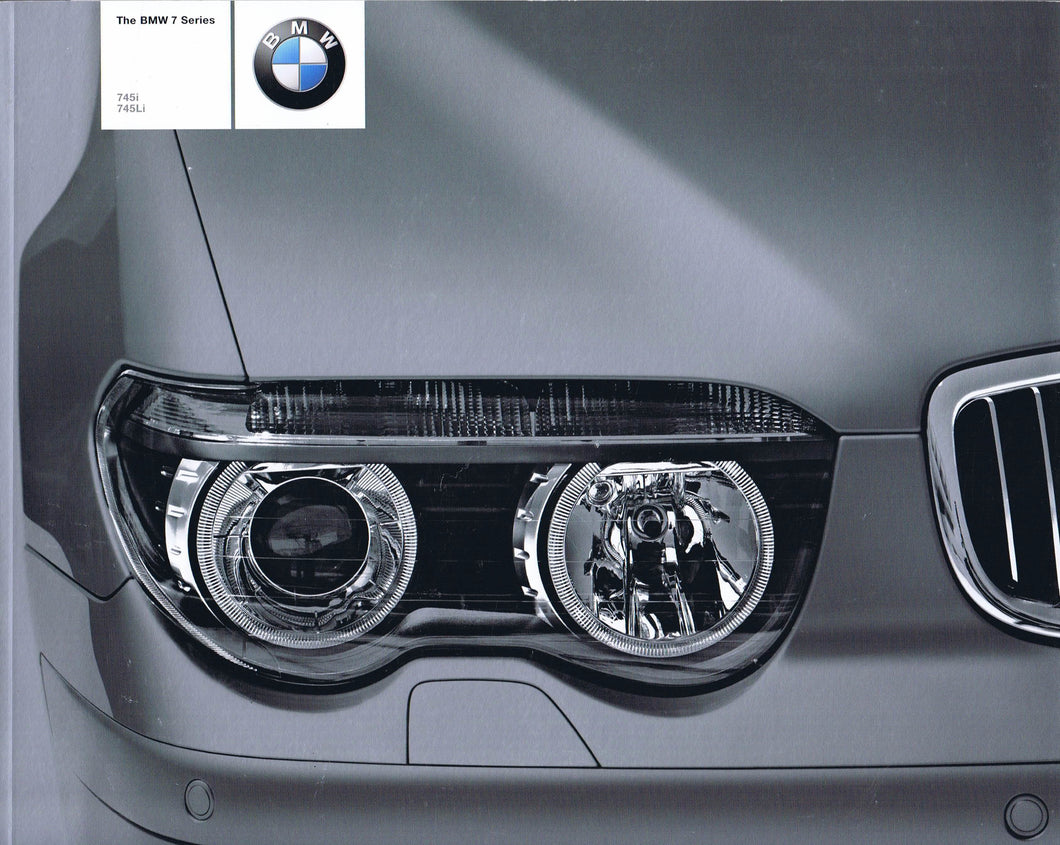 Brochure - BMW 2003 7 Series 745i 745Li