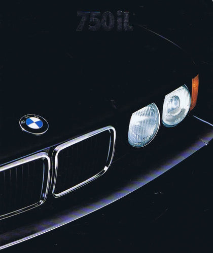 Brochure - 750iL (This is the BMW 1989 E32) - BMW CCA Foundation