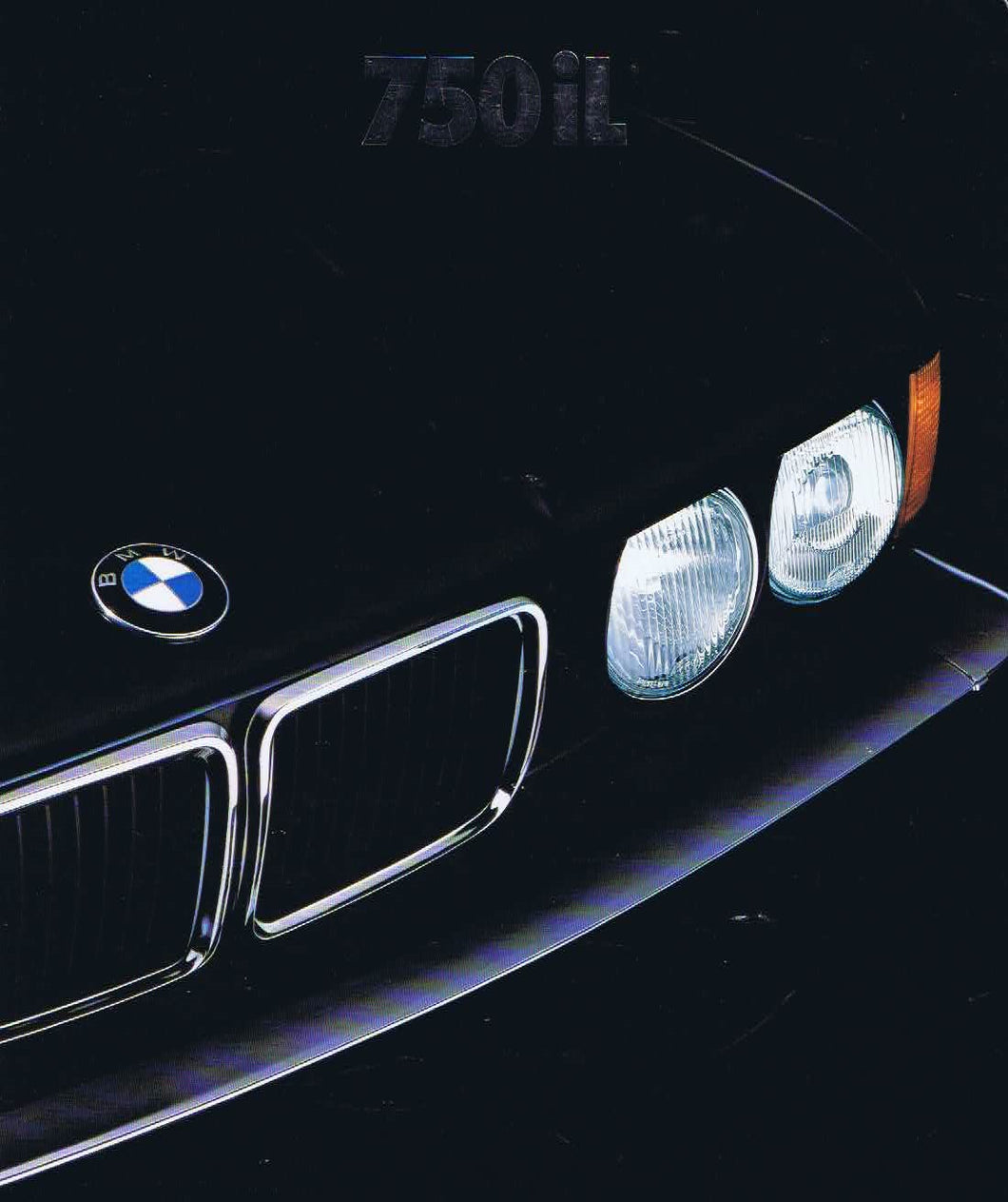Brochure - 750iL (This is the BMW 1989 E32)