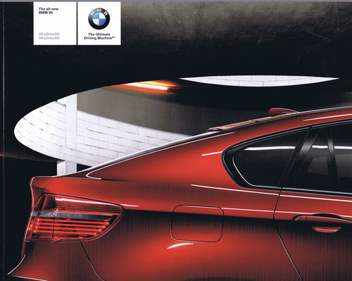 Brochure - The all-new BMW X6 X6 xDrive35i X6 xDrive50i - 2008 E71 (2nd version) - BMW CCA Foundation