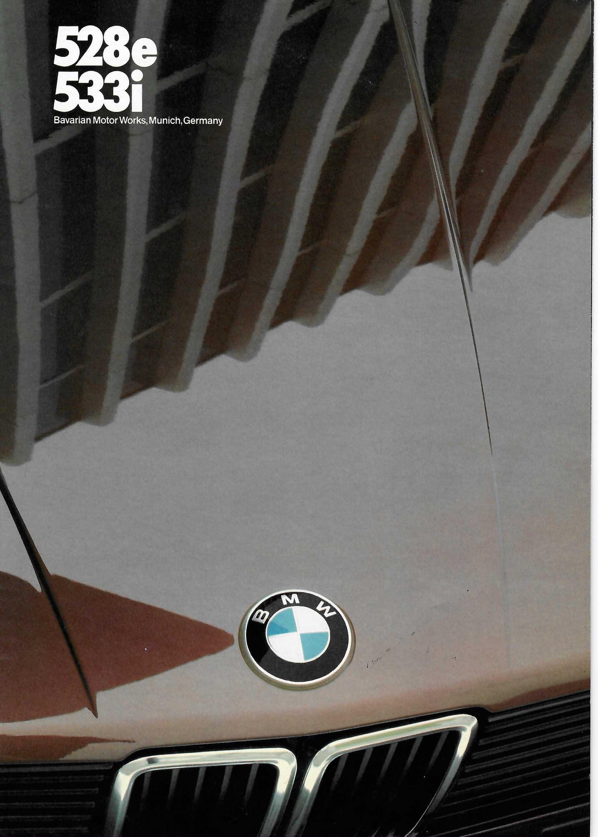 Brochure - 528e 533i Bavarian Motor Works, Munich, Germany (1984 2nd Version) - BMW CCA Foundation