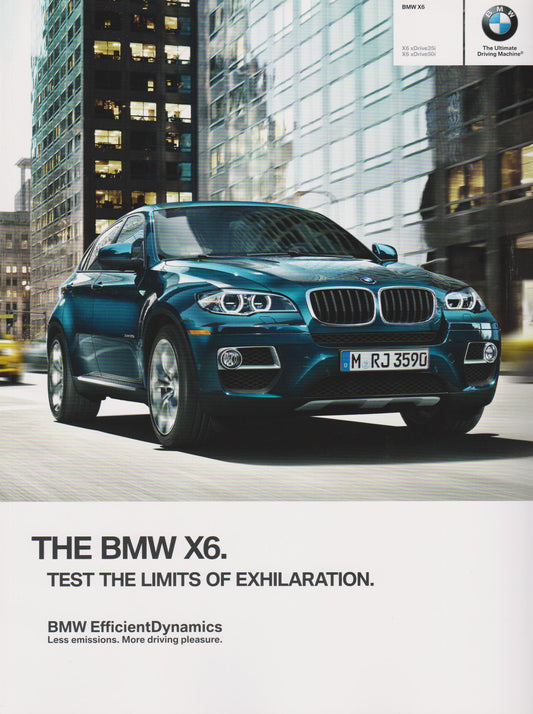 Brochure - 2013 BMW X6 xDrive35i X6 xDrive50i - E71 Brochure - BMW CCA Foundation