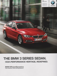 Brochure - The All-New BMW 2014 Series Sedan 328i/328i xDrive 335i/335i xDrive 328d/328d xDrive ActiveHybrid 3 - F30 Brochure