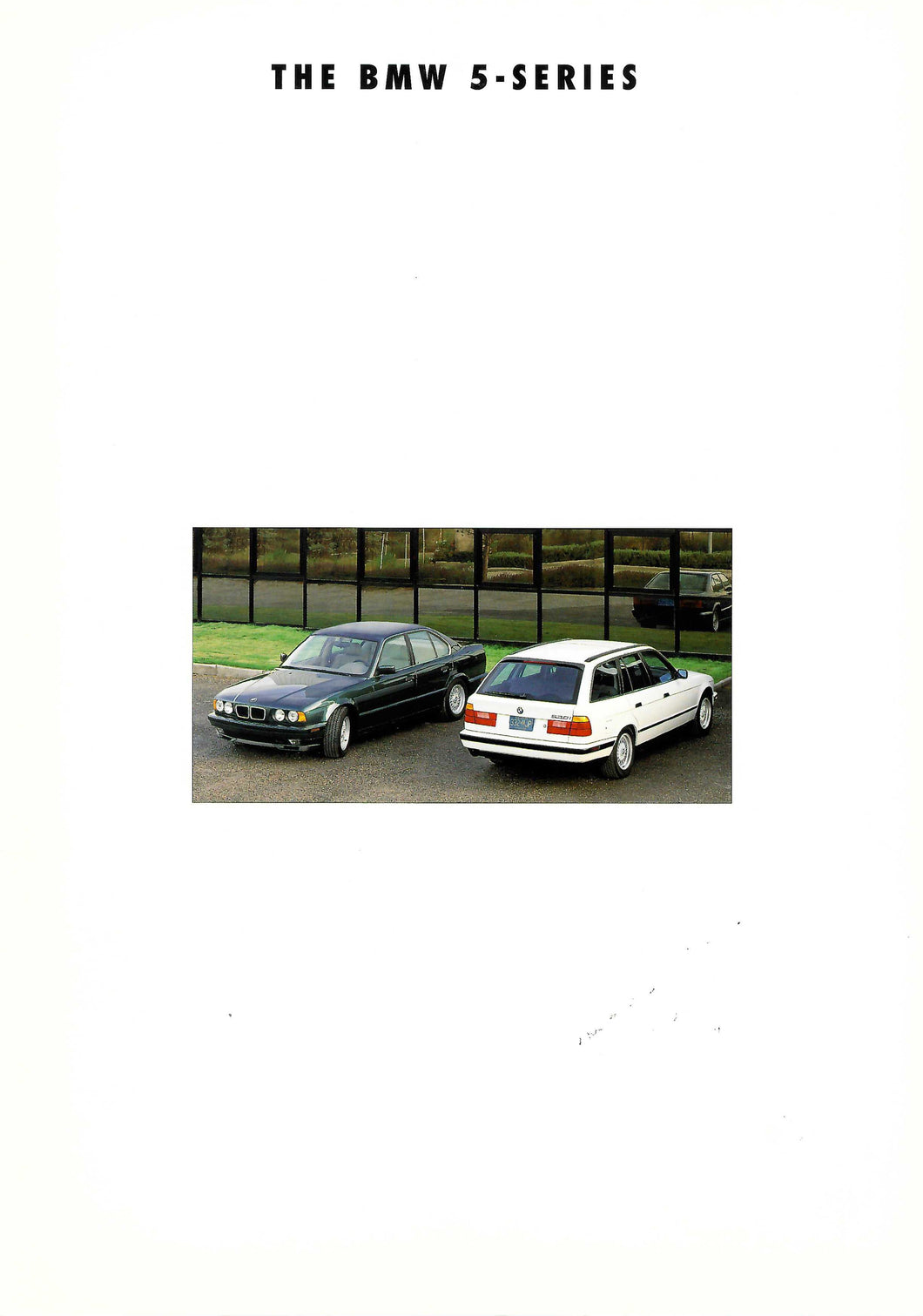 Brochure - The BMW 5-Series (E34)