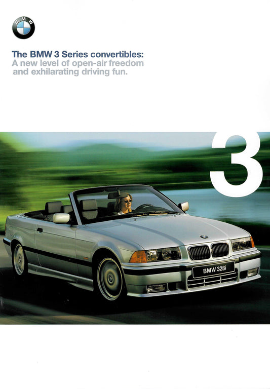 Brochure - The BMW 3-Series Convertibles (E36 later printing) - BMW CCA Foundation