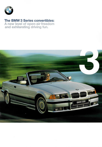 Brochure - The BMW 3-Series Convertibles (E36 later printing) - BMW CCA Foundation
