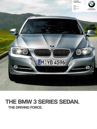 Brochure - 2010 BMW 3 Series Sedan 328i 328i xDrive 335i 335i xDrive 335d (E92) - BMW CCA Foundation
