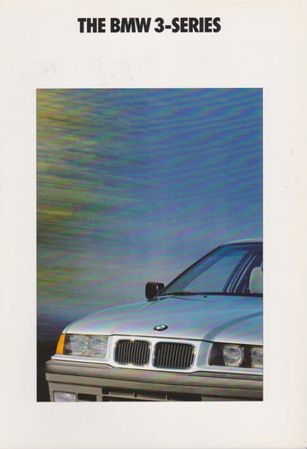 Brochure - THE BMW 3-SERIES (1992) - BMW CCA Foundation