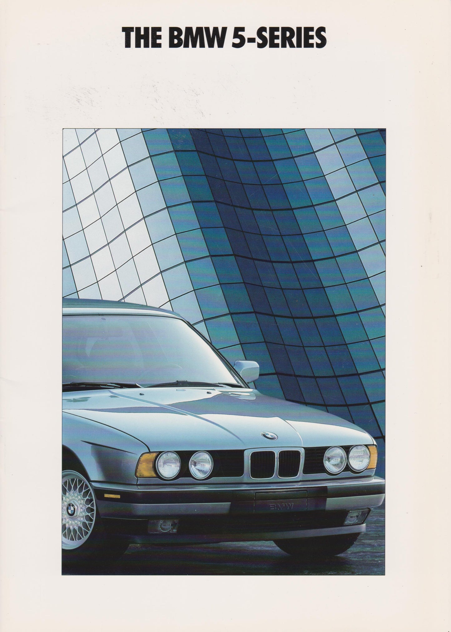 Brochure - THE BMW 5-SERIES (1992 E36) - BMW CCA Foundation