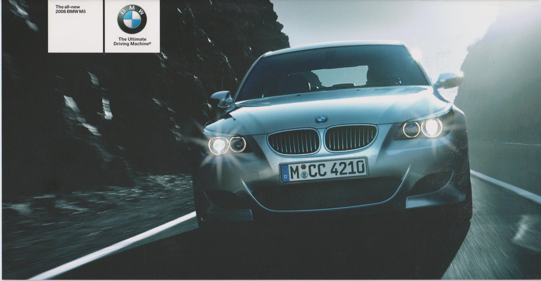 Brochure - The all-new 2006 BMW M5 (E60 Flyer)