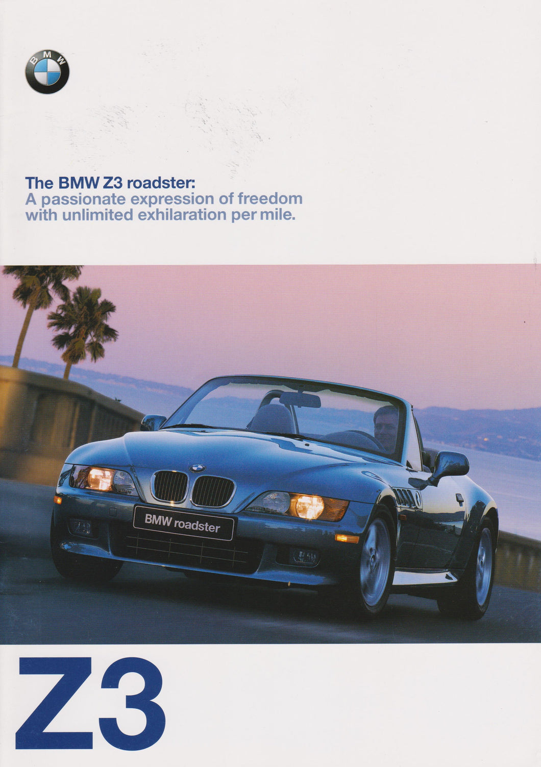 Brochure - The BMW Z3 roadster: Year (1998 E36/7)