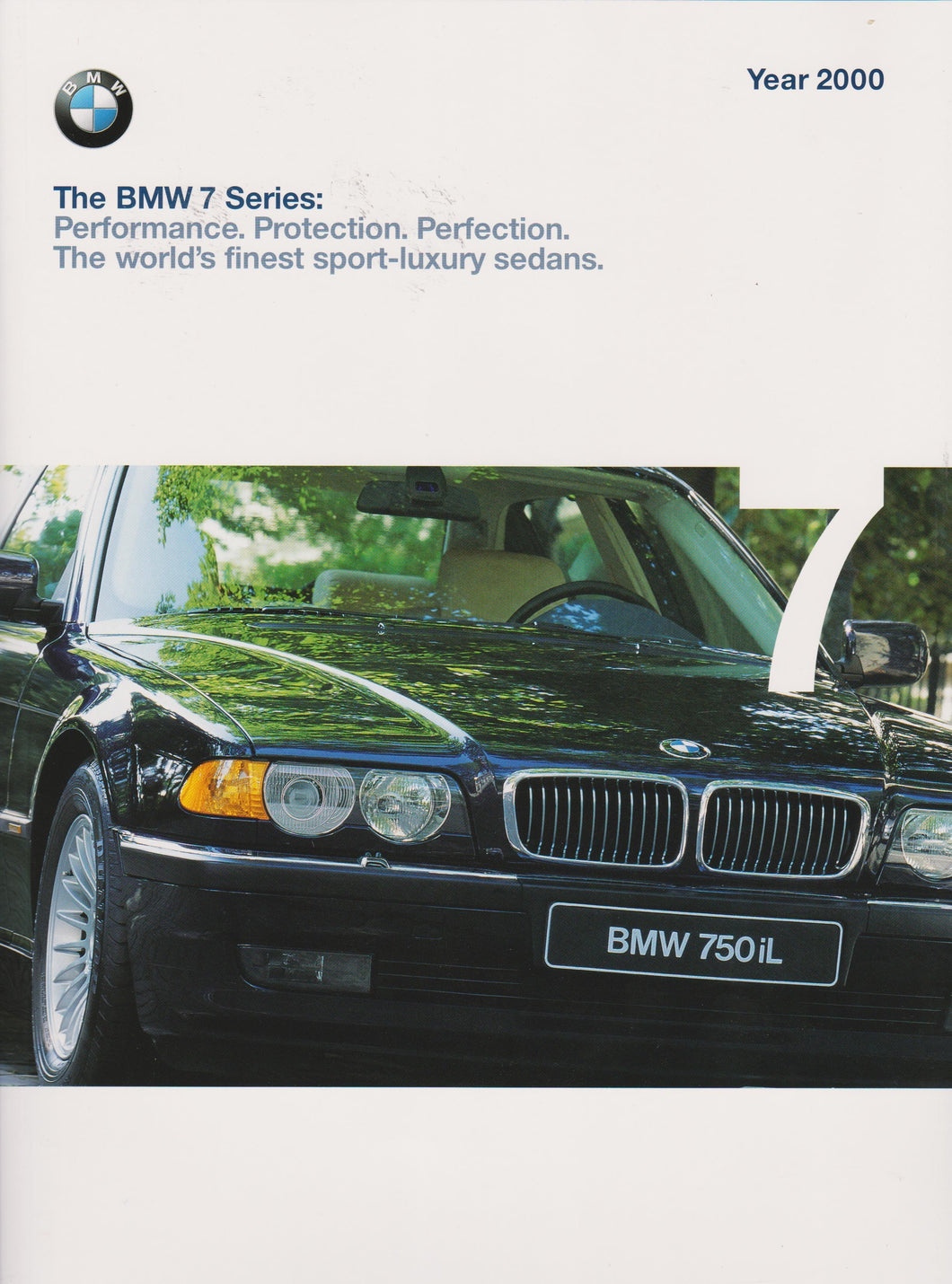 Brochure - The BMW 7 Series Performance. Protection. Perfection. Year 2000