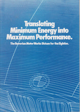 Load image into Gallery viewer, Brochure - Translating Minimum Energy into Maximum Performance.