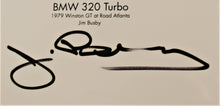 Load image into Gallery viewer, BMW 320 Turbo, Autographed, numbered Print
