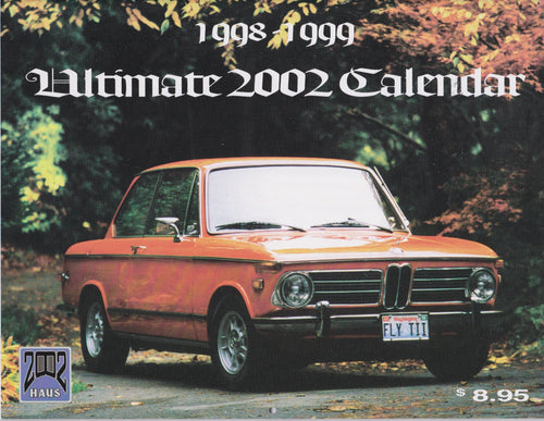 1998-1999 Ultimate 2002 Calendar