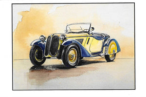 Blank Greeting Cards featuring Vintage BMWs  (w/envelopes)