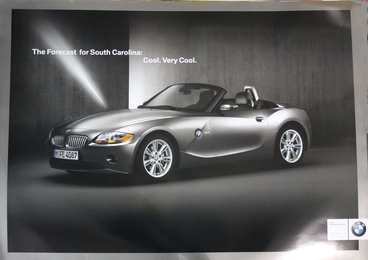Poster - The Forecast for South Carolina: Cool, Very Cool. - BMW CCA Foundation
