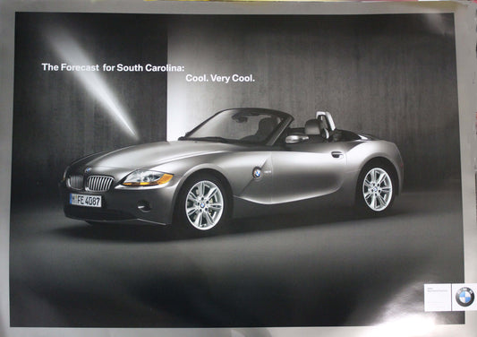 Poster - The Forecast for South Carolina: Cool, Very Cool. - BMW CCA Foundation