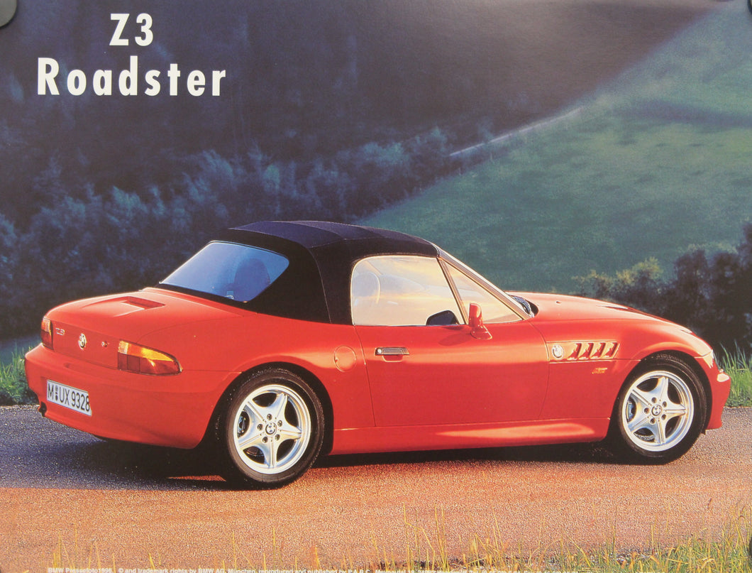 Poster - Z3 Roadster - Side View