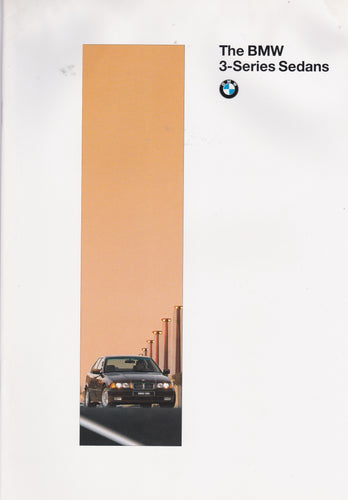 Brochure - The BMW 3-Series Sedans (E36 1996) - BMW CCA Foundation