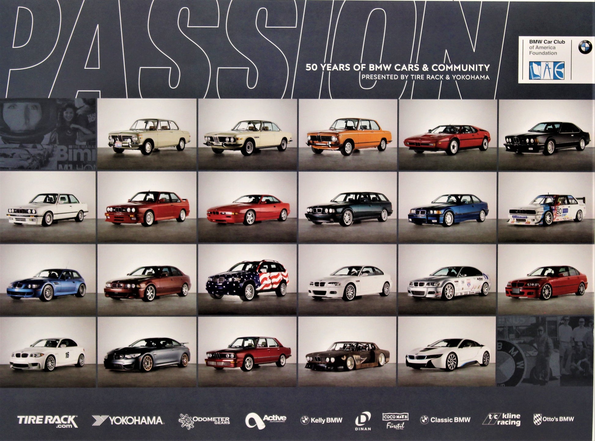 Poster - Passion Exhibit - BMW CCA Foundation