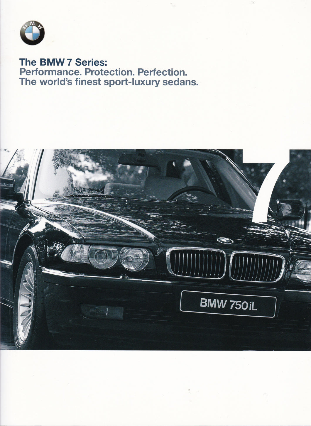 Brochure - The BMW 7 Series Performance. Protection. Perfection. (1999)