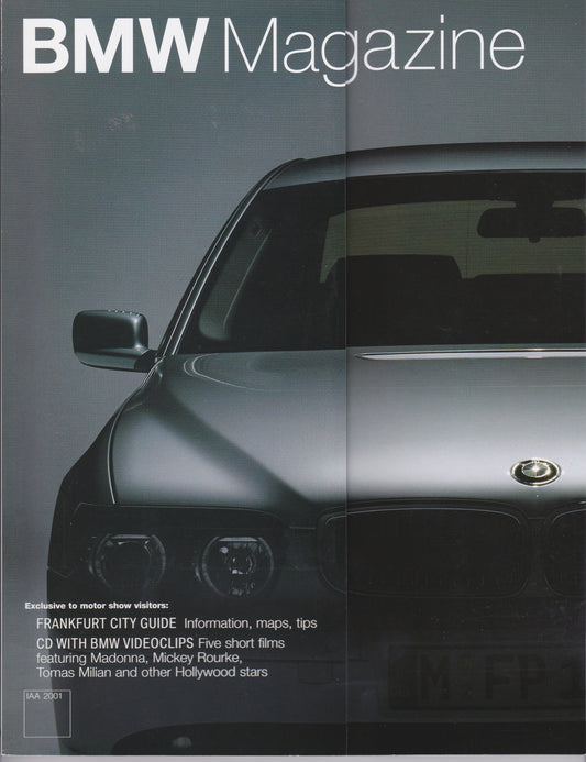 BMW Magazine / 03.2001 IAA Edition UK - BMW CCA Foundation