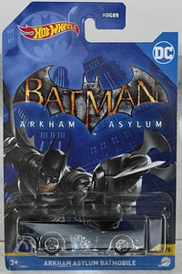 Hot Wheels Batman DC Series Arkham Asylum Batmobile 3/5
