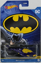 Load image into Gallery viewer, Hot Wheels Batman DC Series Batcopter 4/5