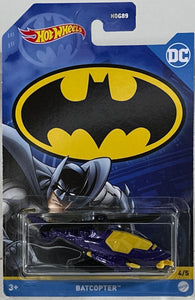 Hot Wheels Batman DC Series Batcopter 4/5
