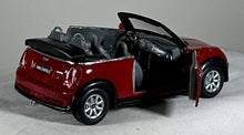 Load image into Gallery viewer, Kinsmart 1:28 Mini Cooper S Convertible