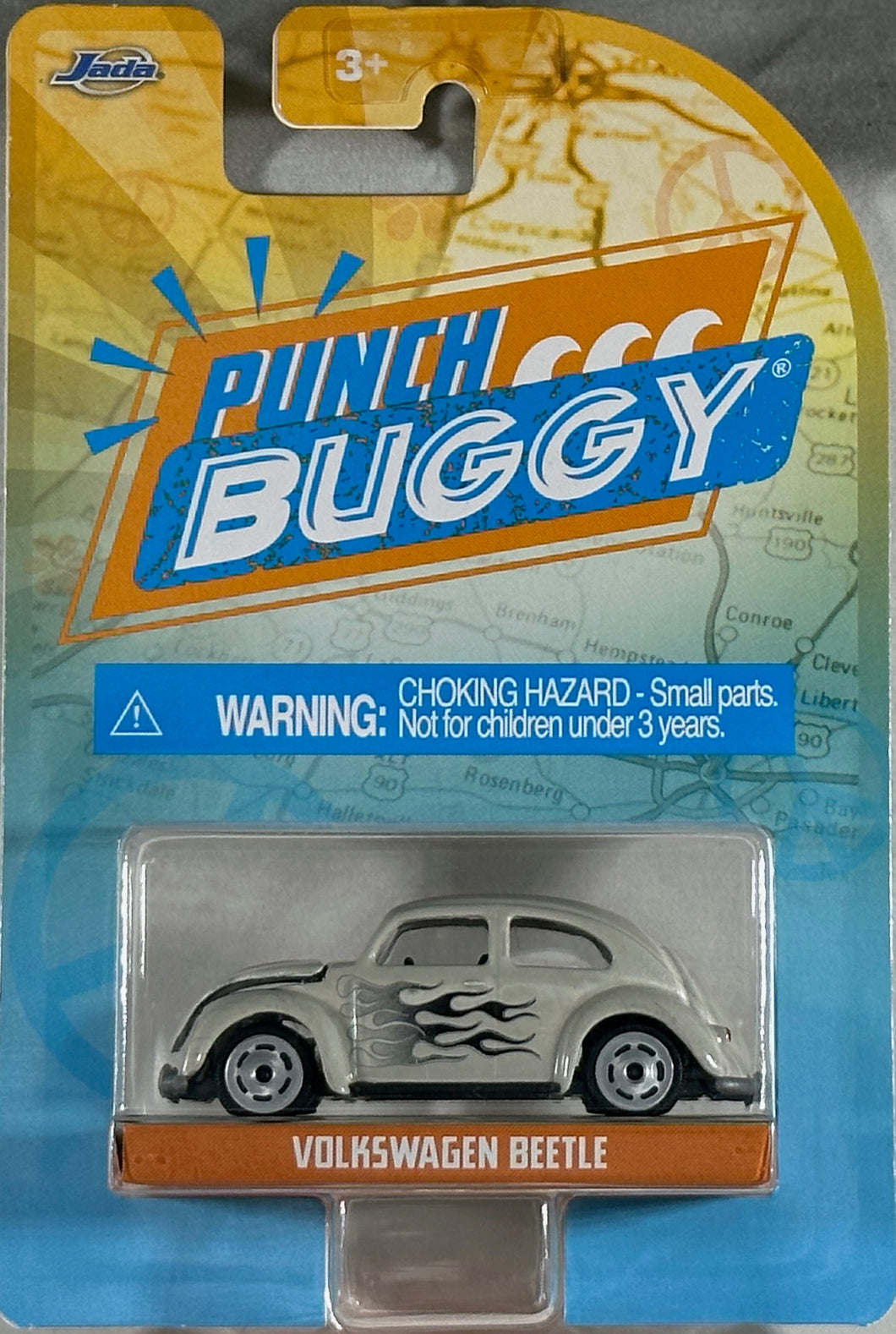 Jada Slug Bug Volkswagen Beetle (flames)