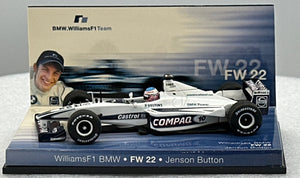 Minichamps 1:43  F1 Williams BMW FW22 Jenson Button BMW edition PC
