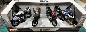 Maisto 1:12 BMW Motorcycle Set