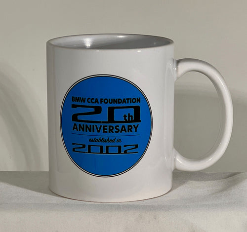 BMW CCA Foundation 20th Anniversary Coffee Mug