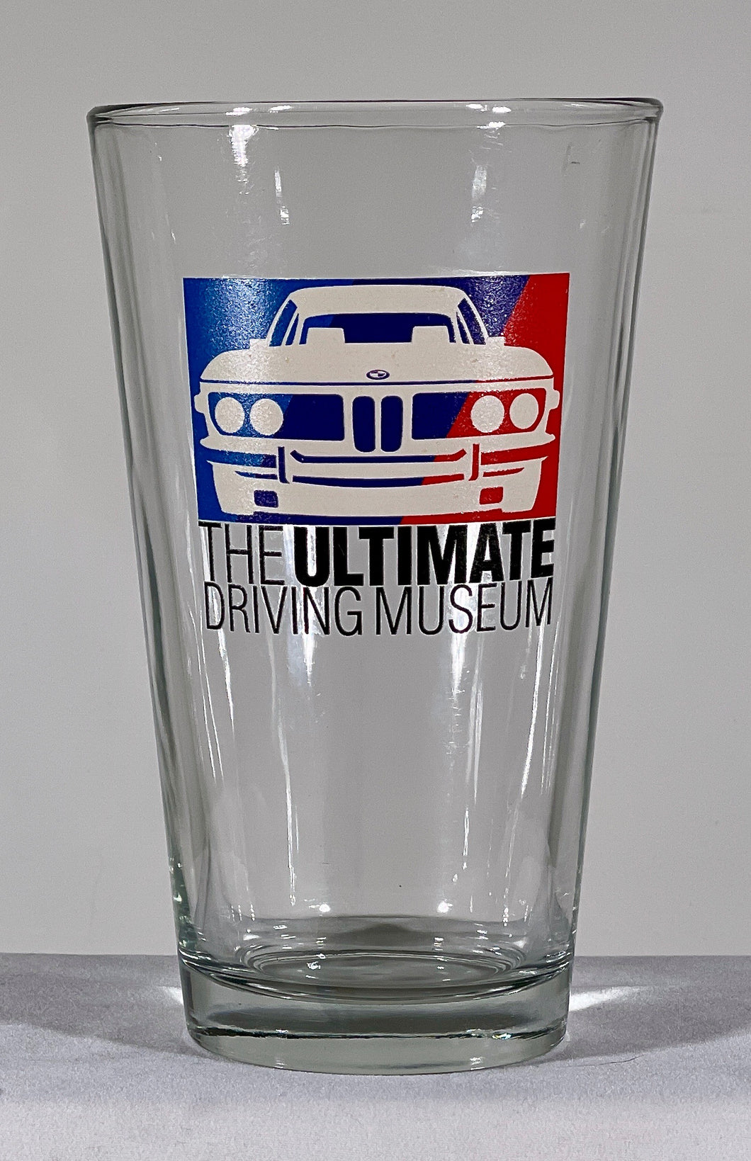 The Ultimate Driving Museum Pint Glass