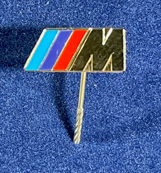 Vintage M Motorsports pin - BMW CCA Foundation