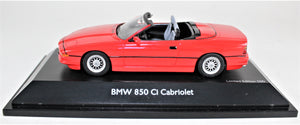 Schuco 1:43 BMW 850Ci Cab. Red, 1 0f 500 - BMW CCA Foundation