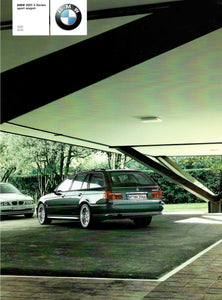 Brochure - BMW 2001 5 -Series Sports Wagon 525i 540i