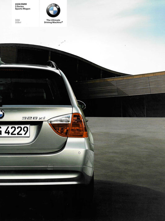 Brochure - 2008 BMW 3 Series Sports Wagon 328i 328xi - E91 (2nd version) - BMW CCA Foundation