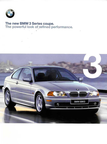 Brochure - BMW 2000 3 Series Coupe. The powerful look of refined performance. - BMW CCA Foundation