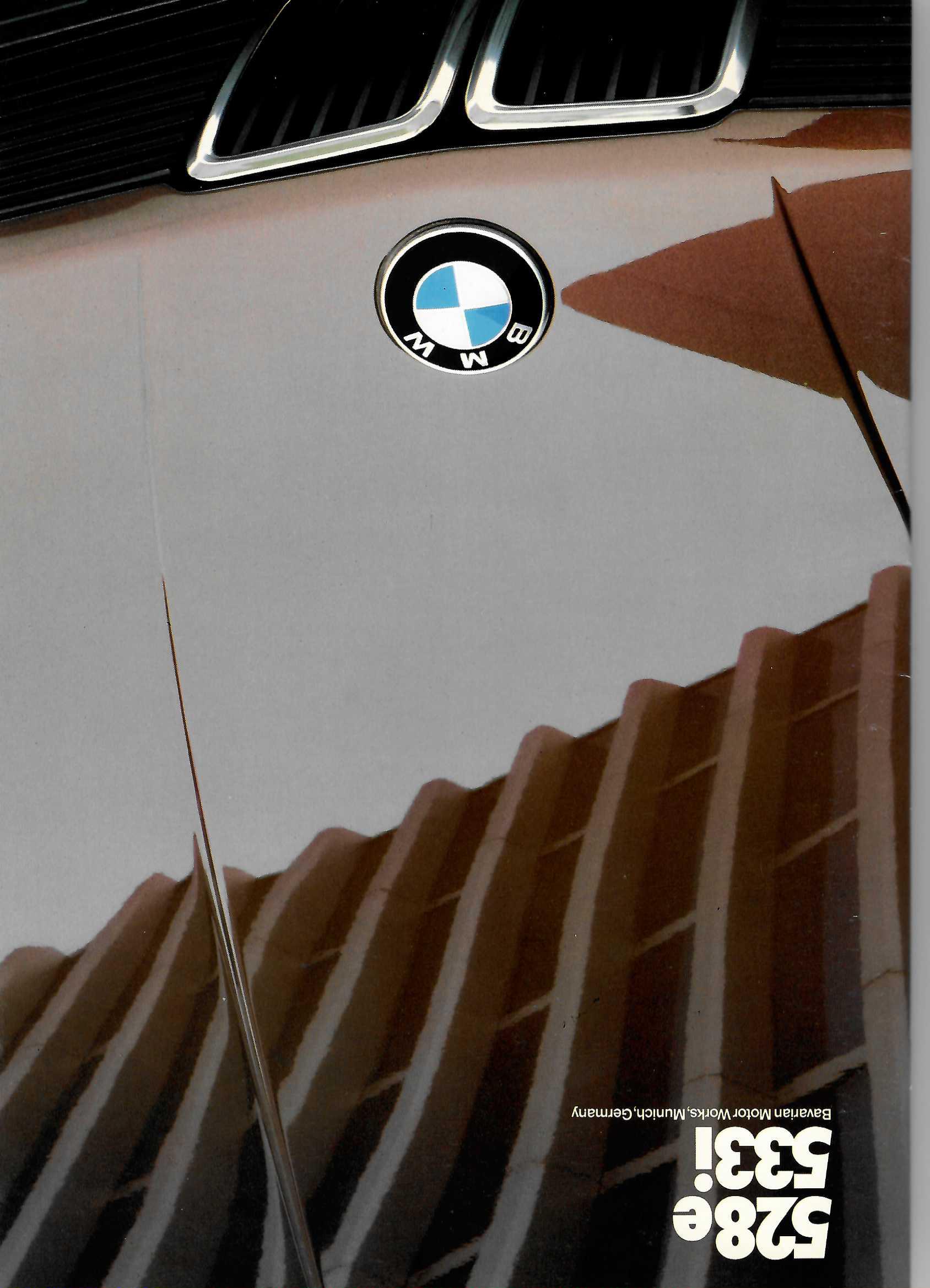 Brochure - 528e 533i Barvarian Motor Works, Munich, Germany (1982) Large - BMW CCA Foundation