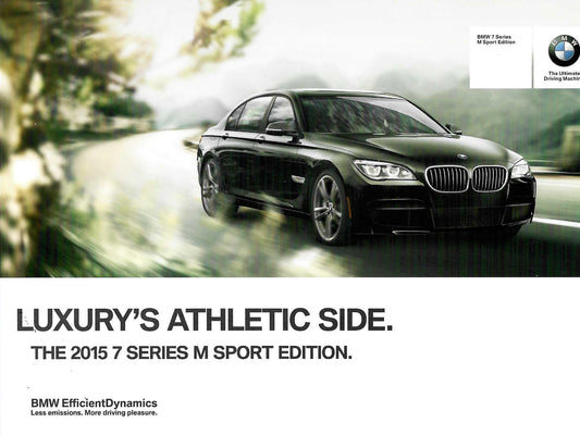 Brochure - BMW 7 Series M Sport Edition Luxury's Athletic Side. - BMW CCA Foundation