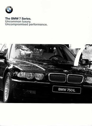 Brochure - BMW 7 Series. Uncommon Luxury. Uncompromized performance. (1998) - BMW CCA Foundation