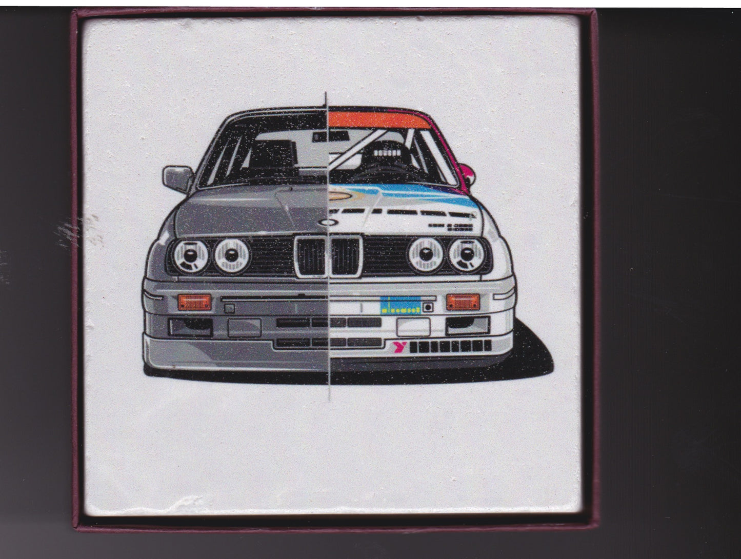 Marble Coasters - BMW CCA Foundation