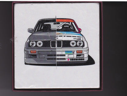 Marble Coasters - BMW CCA Foundation