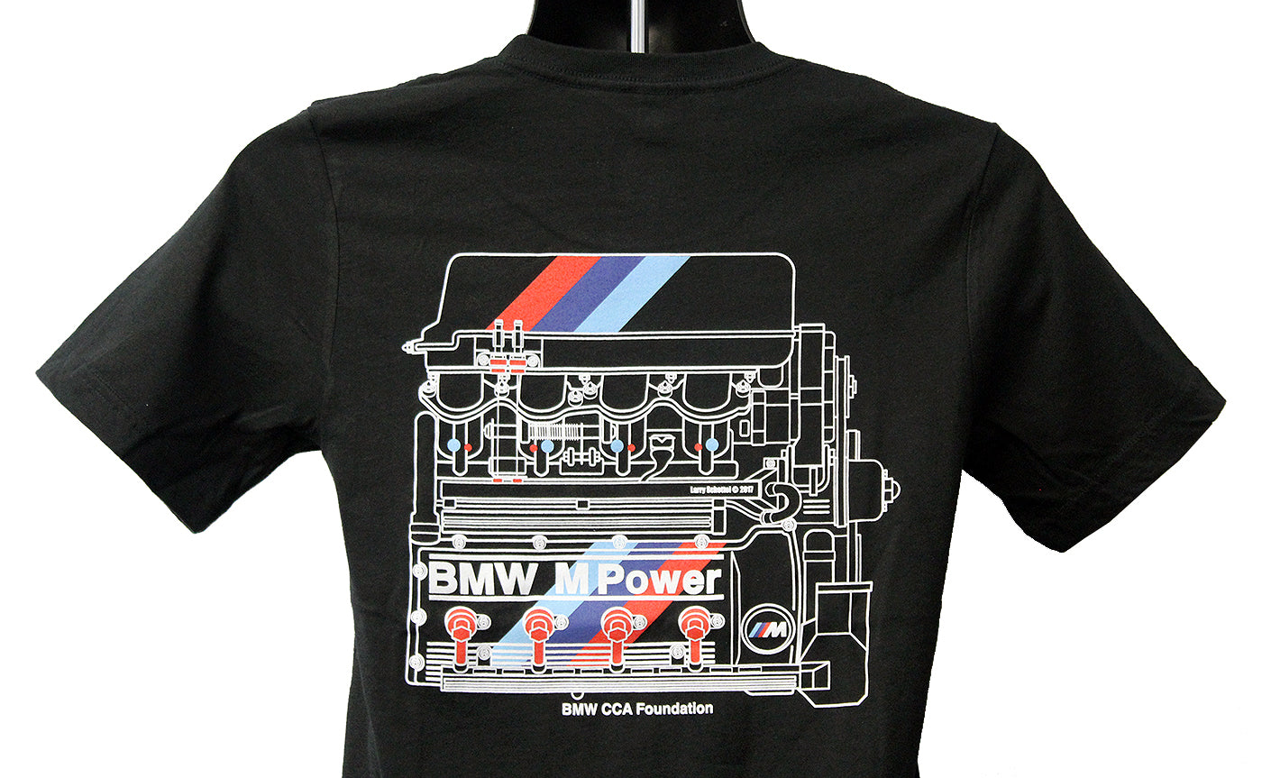 M3 S14 Engine Motorsport T-shirt - BMW CCA Foundation