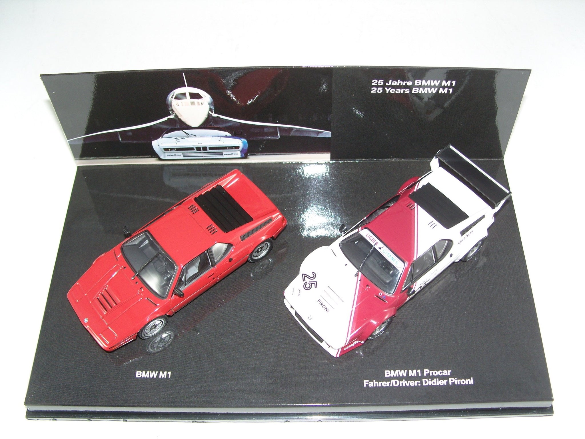 Minichamps 1:43 White/Red BMW E26 1980 M1 Procar #25 – BMW CCA