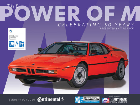 Power of M Exhibit Book Cover Poster - BMW CCA Foundation