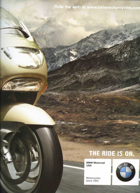 Brochure - Go everywhere on the best touring bike anywhere. - 2005 Full Model Line BMW Motorcycle Brochure - BMW CCA Foundation